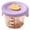 B, variant on FSAGAE Glass Food Storage Container 230 ml with Silicone Lid Leakproof for Baby Food and Dressing Yellow 10.5x10.5x7.5 cm`