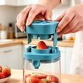 thumbnail image 5 of Outdor Fruit Grape Slicing Handheld Cutter For Small Produce Multipurpose Kitchen Gadget With Stainless Steel Quickly Halve Cherry Tomatoes Olives Berries Easy Prep For And, 5 of 5