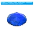 thumbnail image 4 of Unique Bargains 20mm Flat Back Round Acrylic Rhinestones, 200 Pack Plastic Circle Gems for Jewelry Making Costume, Blue, 4 of 6