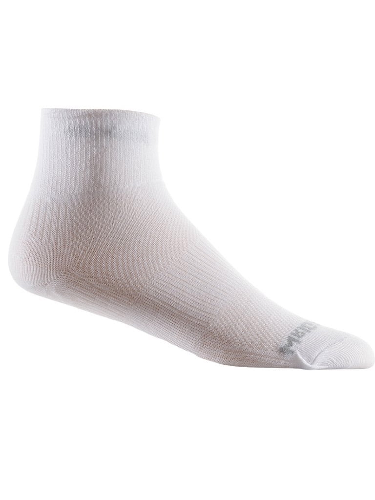 Wrightsock - WrightSock CoolMesh II Lightweight Quarter Socks, White ...