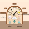 thumbnail image 4 of Wooden Tablet Sorting Time Teaching Clock Toy to Learn Calendar Date Weekdays Weather Seasons Time Telling Skills Developmental Early Learning Educational Toy for Toddler Kindergarten Kid, 4 of 8