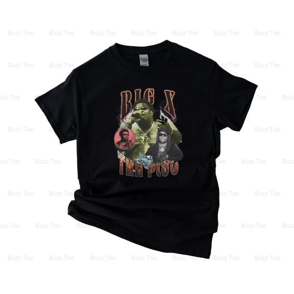 Big X The Plug Texas Rapper Heavy Weight Merch Hip Hop V20013 New Unisex T-Shirt, up to 5XL