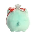 thumbnail image 2 of Aurora - Small Green Tasty Peach - 7" Winter Wreath Meowchi - Enchanting Stuffed Animal, 2 of 5