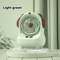 thumbnail image 3 of Sktrjpolfis Cartoon Dog Misting Fan, USB Powered Table Fan, Adjustable Speed, Evaporative Cooling & Humidifying, for Bedroom Office, 3 of 6