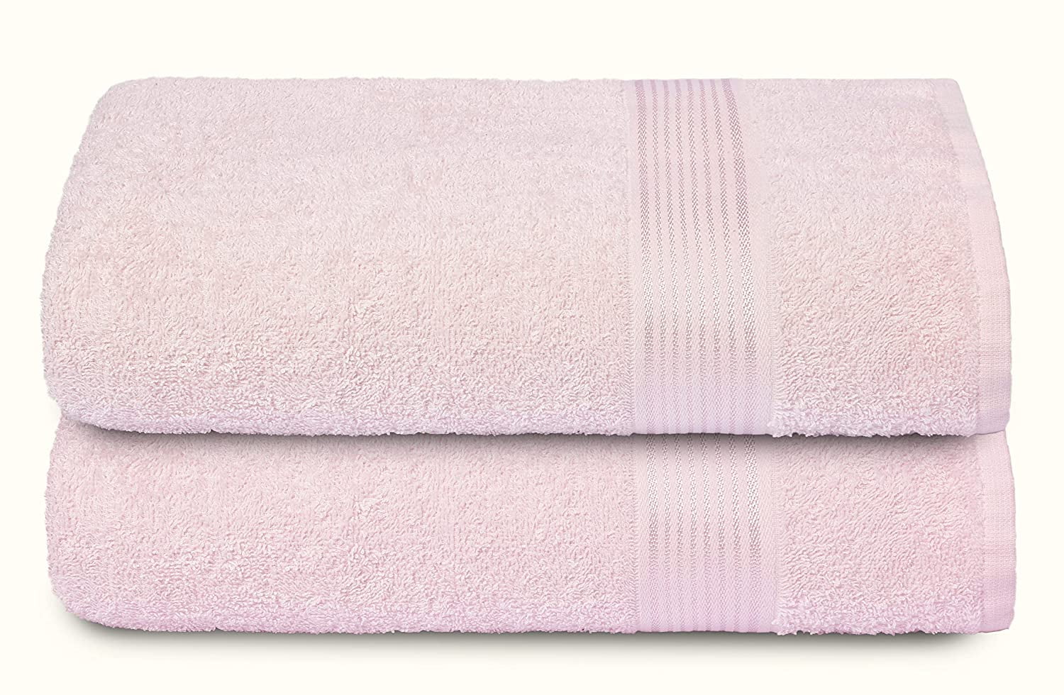 BELIZZI HOME 100% Premium Cotton 2 Pack Oversized Bath Towel Set 28x55 ...