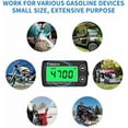 thumbnail image 7 of Small Engine Tachometer Hour Meter – Digital Inductive Waterproof Tiny Tach/RPM/HR Meter for Dirt Bike/Chainsaw/Lawn Mower/Generator/Motorcycle/Boat Marine Outboard (Vehicle Parts & Accessories), 7 of 7