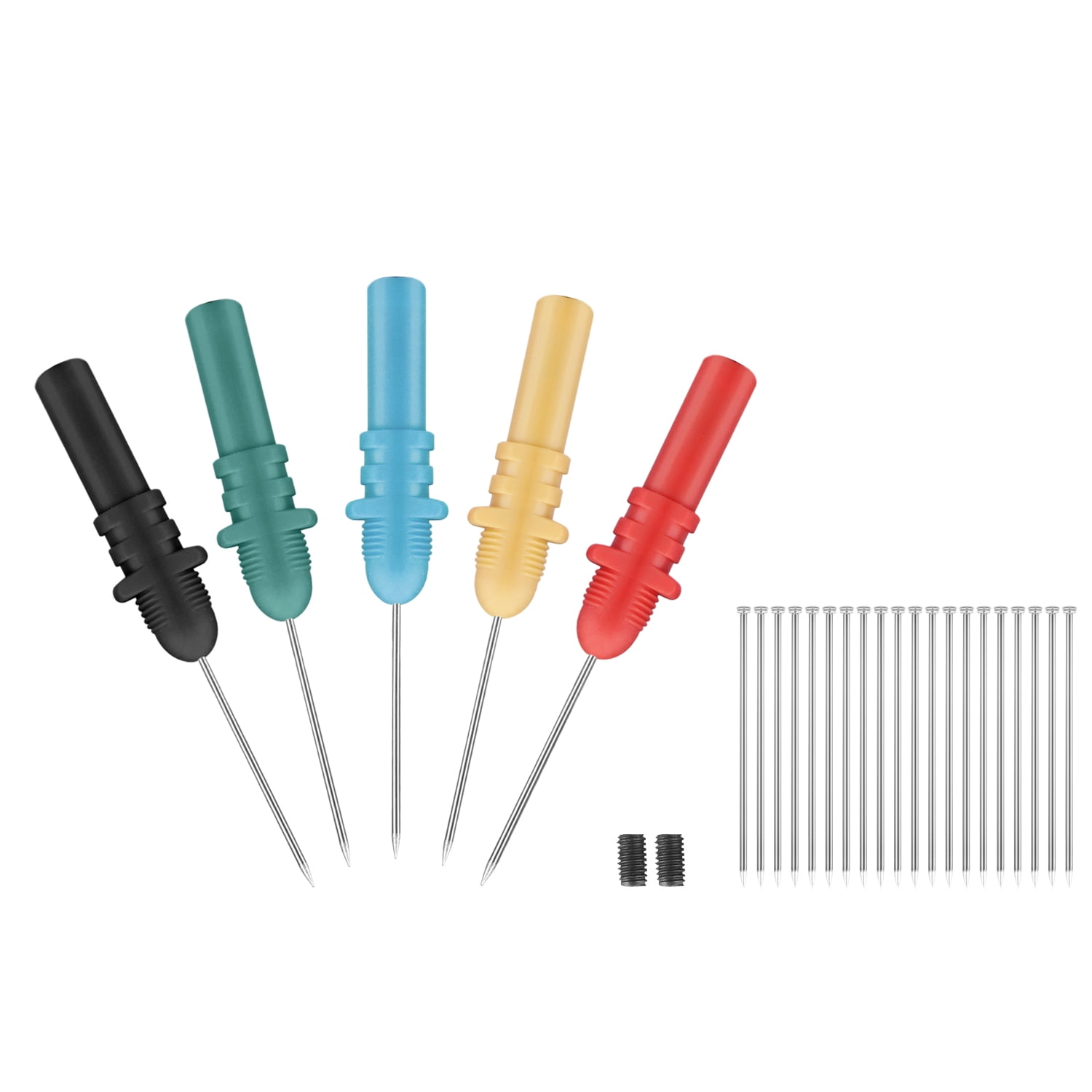 5pcs Oscilloscope Probe Pins Set Upgraded Version HT307 Automotive M7V9 5pcs Oscilloscope Probe Pins Set Upgraded Version HT307 Automotive M7V9