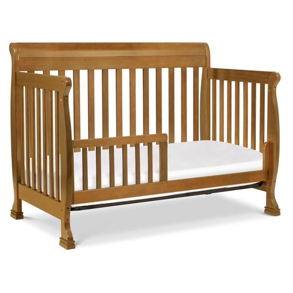 DaVinci Kalani 4-in-1 Convertible Crib in Chestnut Finish