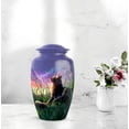 thumbnail image 6 of Cat Funeral Urns For Human Ashes Adult Brother - 1 Large Decorative Urns For Human Ashes Adult Male Dad, Purple Cremation Urn For Female And Male - 10 Inch, 4 Mini Urn For Boy Set, 3 Inch, 6 of 7
