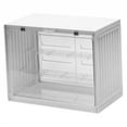 thumbnail image 1 of Oubit Vitrine pour Figurines, Étagère en Plastique pour Figurines d'Action, Vitrine pour Figurines d'Anime, Boîte de Collection Design Révolutionnaire, 1 of 9