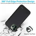 thumbnail image 4 of Battery Case for  11/11 Pro/11 Pro Max  （Newest 6200mAh） Battery Charging Case Protective Battery Backup Pack Portable Charging Case Smart Case - Black, 4 of 8