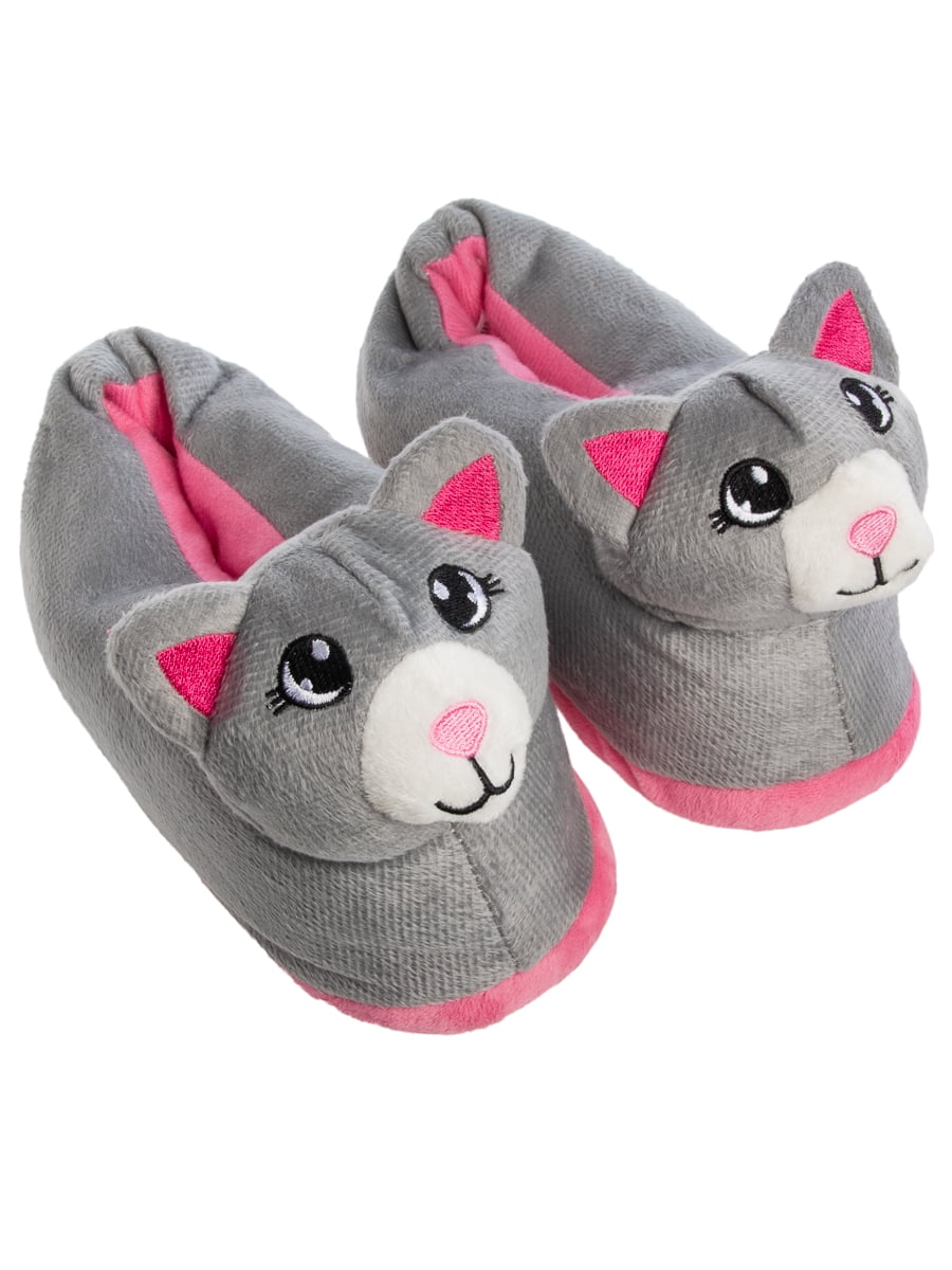 Chatties - Chatties Fuzzy Slippers For Kids Cute Stuffed Animal ...