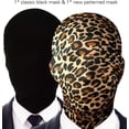 thumbnail image 2 of 2 Pieces Full Face Mask, Skin Masks, Halloween Spandex Hood for Unisex Cloth, 2 of 4