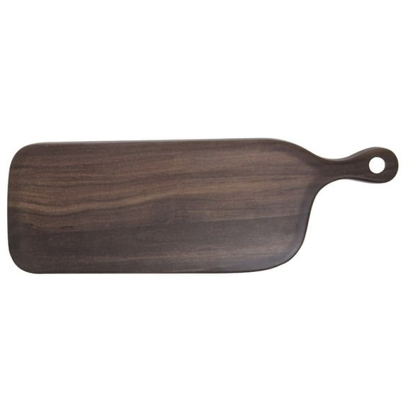 HUBERT® Serving Board With Handle Acacia Finish -16" L x 5 1/2" W x 3/4" H