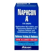 Allergy Eyedrops Alcon Eye Drops Naphcon A Allergy Relief 5 Oz