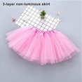 thumbnail image 7 of Toddlers Tulle Tutu Skirt for Girls, Tulle Princess Party Skirts Dance (Red) Sparkle, 7 of 7