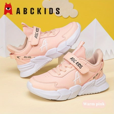 

ABCKIDS Girls Casual Shoes 2023 New Lightweight Hook And Loop Fastener Comfy Soft Outdoor Walking Shoes For Toddler Children Kids Sneakers Spring And Summer