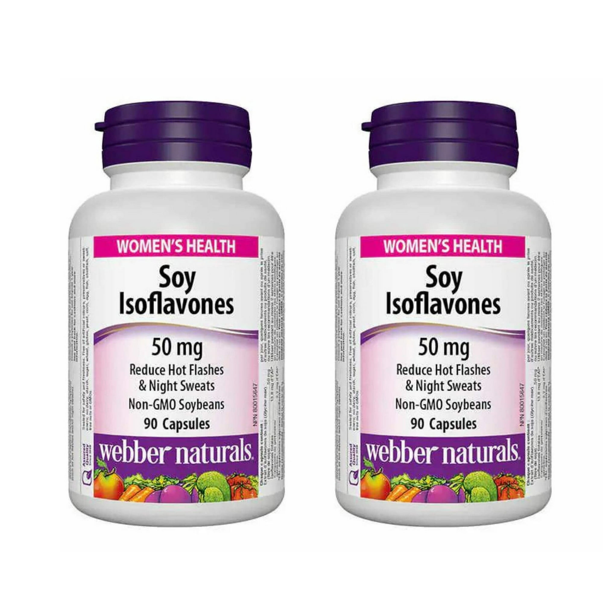 Webber Naturals Soy Isoflavone Complex - 2 x 90 Capsules
