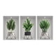 thumbnail image 1 of Plantas en macetas, decoración de ventanas falsas, pintura de pared, fondo de pared, decoración de sala de estar, pegatinas de pared autoadhesivas, 1 of 6