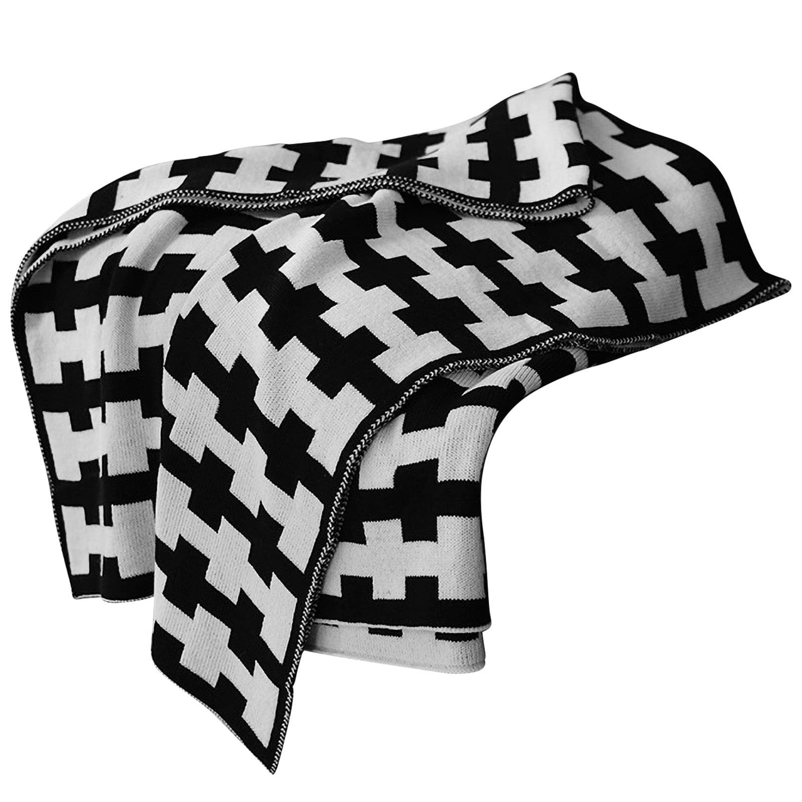 Black and white blanket walmart hotsell