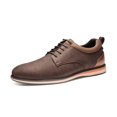 thumbnail image 1 of Zapatos Casual de Vestir para Hombre Bruno Marc Marrón Talla 9.5, 1 of 7