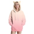 thumbnail image 2 of Bovxnpu Womens Oversized Hoodies, Womens Hoodies Oversized Sweatshirts Pullover Fleece Sweaters Long Sleeve Winter Fall Outs Fashion Clothes, 2 of 6