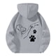 thumbnail image 4 of WILLBEST Sudaderas En Pareja Sudadera con Capucha Casual con Estampado De Cachorro Adorable para Otoño e Invierno Moda Cómoda Sudadera Holgada Mediana​​, 4 of 4