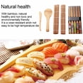 thumbnail image 4 of Juego De Máquina Para Hacer Sushi De Bambú Con Tapete Enrollable, Cuchara, Cuchilla Para Sushi, Palillos De Bambú Y Cortina Para Sushi, 4 of 8