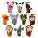 thumbnail image 1 of Get Ready Kids MTB200999 Plushpups Juego de 10 marionetas de mano Get Ready Kids 768631102004, 1 of 1