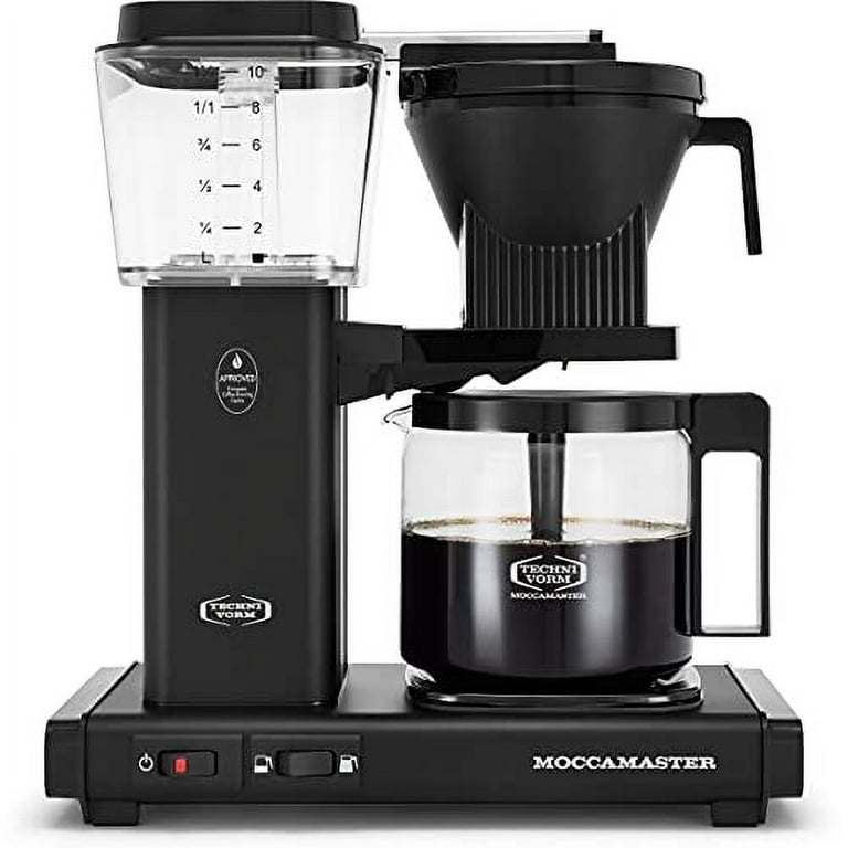 Moccamaster コーヒーメーカー Technivorm Technivorm Moccamaster KBGV Select Coffee Maker, Black - Walmart.com