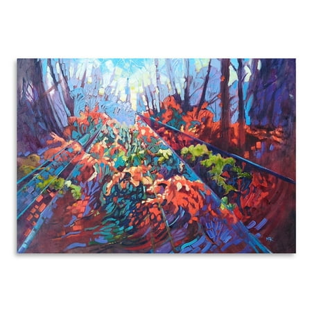 UPC: 0686457560764 | Americanflat Autumn In The Woods by Mary Kemp Poster Art Print