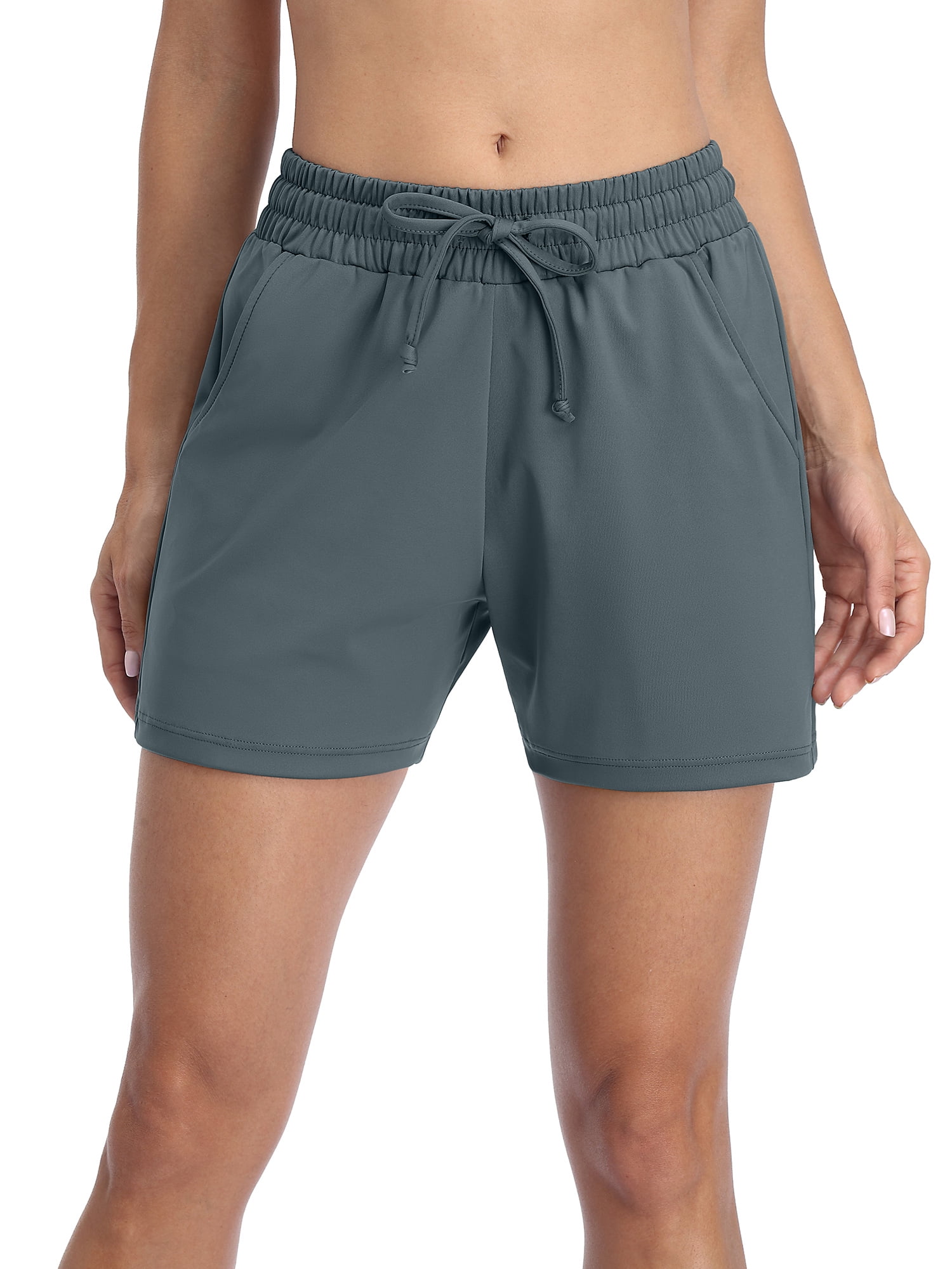 Promover Womens Workout Hiking Shorts Comfy 2.75 Athletic Running Lounge Shorts with Pockets UPF 50+ 