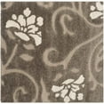 thumbnail image 1 of Safavieh Florida Shag Tapis Shag Fumée - Carré 5 Pieds, 1 of 1