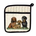 thumbnail image 1 of Betsy Drake PT074 Dachshunds Pot Holder, 1 of 1