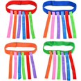 thumbnail image 1 of Juego de cola de tracción, captura de cola, accesorios de juguete de entrenamiento de velocidad de carrera con cinturones de hebilla de gancho, 4 Uds. ZefeiWu 8390606759160, 1 of 1
