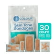 thumbnail image 4 of TruColour Skin Tone Bandages, Flexible Fabric, Assorted Shapes - Beige, 30 Count, 1 Pack, 4 of 9