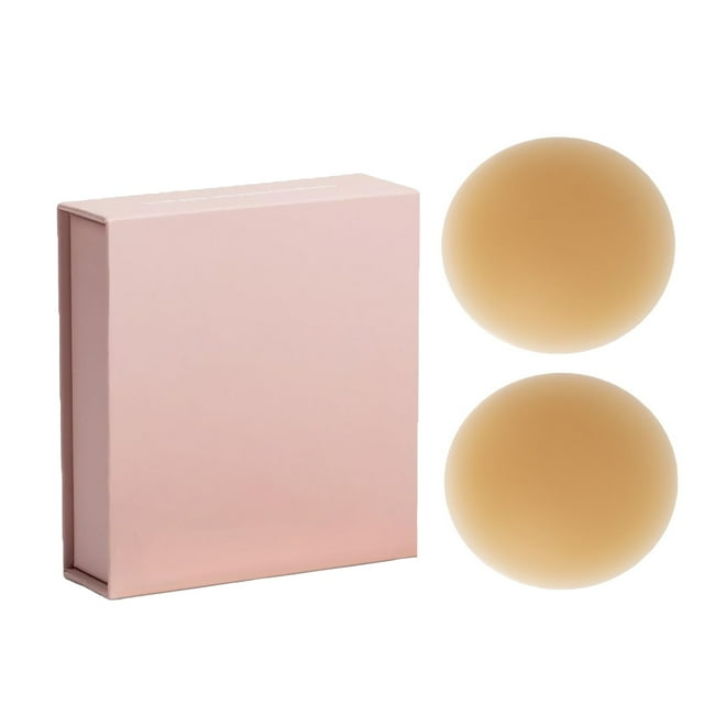 Cache-Tétons Sans Couture pour Gâteaux & Grandes Cache-Tétons Réutilisables pour Femmes 10cm