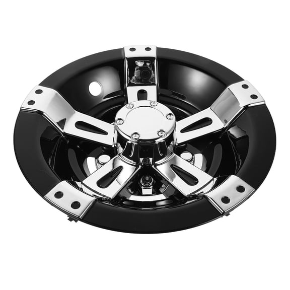 LOLIPPYY 10 Inch Golf Cart Center Hub Cap Wheel Cover, UV Resistant Replacement Accessory for Golf Carts