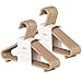 thumbnail image 3 of 3 Sprouts Baby Wheat Straw Plastic Clothes Hangers - Pack of 30 - Speckled Brown, 3 of 4