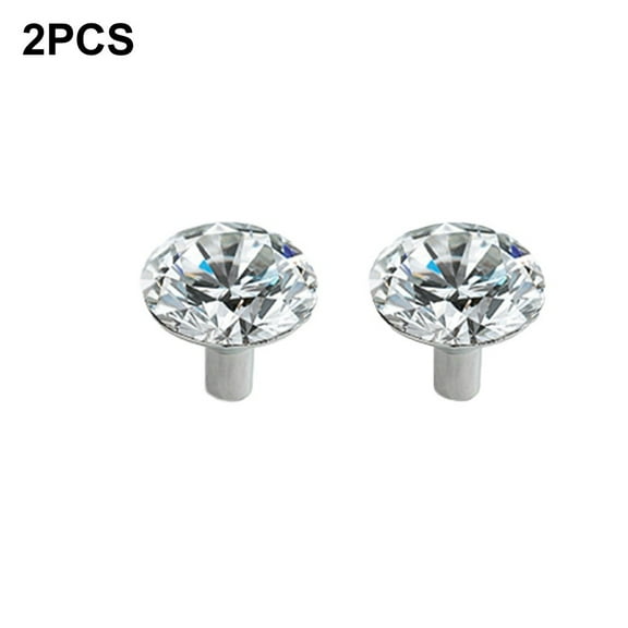For Crystal Drawer Handles Glass Drill Furniture Cabinet Door Pulls For Crystal Handle