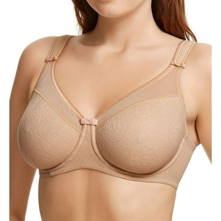 Women s Berlei B521 Beauty Everyday Underwired Minimizer Bra (Nude 38C)