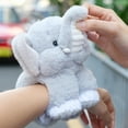thumbnail image 6 of Elephant Stuffed Plush Slap Bracelet, Elephant Snap Bracelet, Stuffed Animal Plush Toys, 6 of 7
