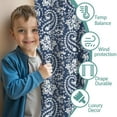 thumbnail image 3 of Blackout Kids Curtains,Paisley Pattern Childrens Insulated Curtains Set Of 2,Bedroom Essentials,Toddler Room Decor 42"x84"(106x213cm), 3 of 3