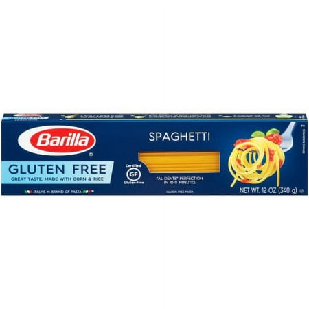 Barilla Gluten-Free Spaghetti Pasta (Pack of 32)