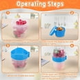 thumbnail image 5 of 39oz Yogurt Cups with Lids and Spoons, Overnight Oats Containers, Reusable Topping Compartment for Breakfast with Yogurt, Cereal or Oatmeal On-the-Go(Grey), 5 of 8