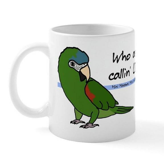 CafePress - Little_Hahnsmacaw_Bev Mug - 11 oz Ceramic Mug - Novelty Coffee Tea Cup