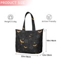 thumbnail image 4 of Halloween Bats and Stars Pattern Travel Tote Bags for Women Carry On,Large Weekender Bags for Women Travel,Multi Functional Duffle Bag for Work,Shopping,Sports, 4 of 5