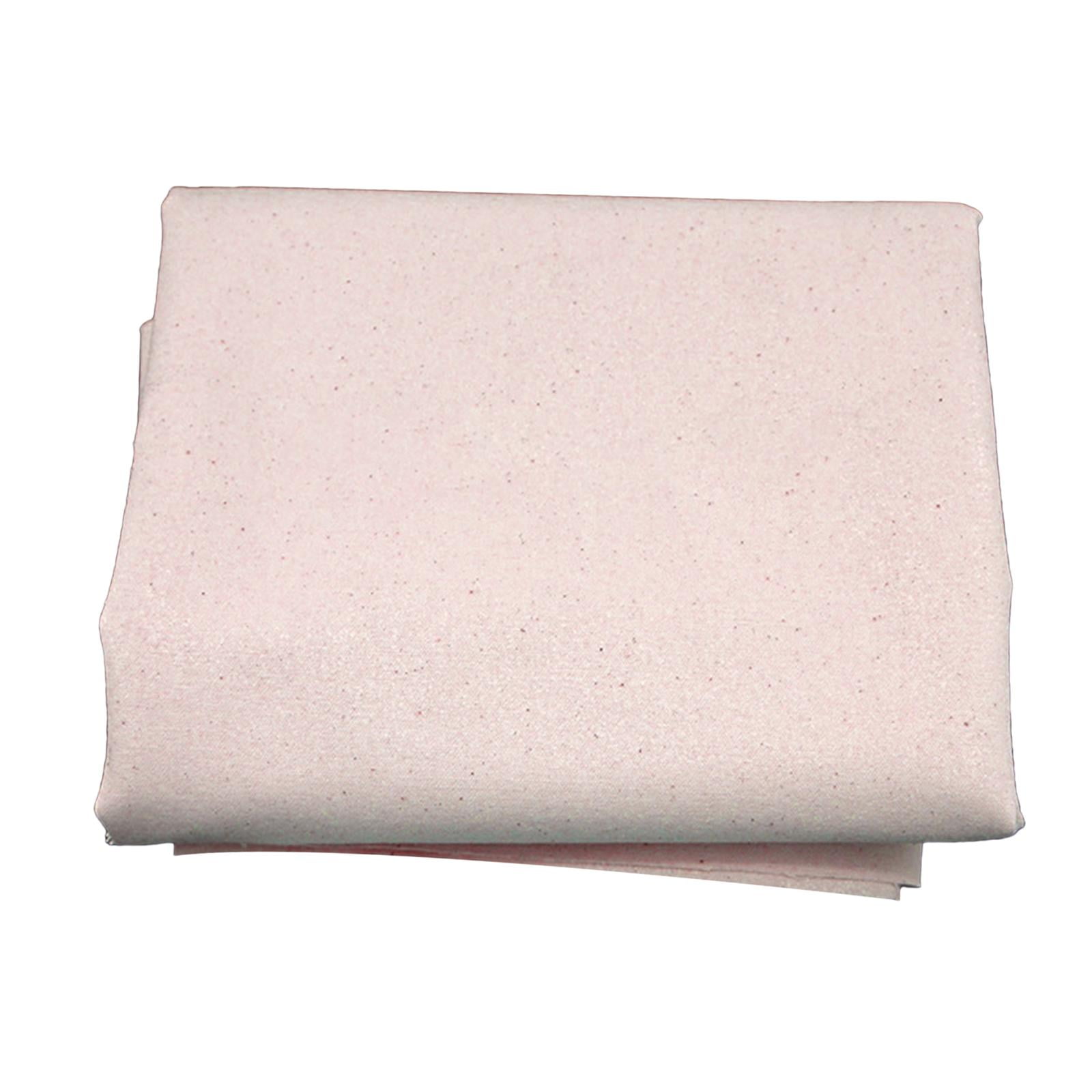 GUOOL Fusible Interfacing Canvas Fabric Roll with Single Sided Iron On Adhesive Cloth Material for Sewing Suitable for Tablecloths Banners Bags Crafts Home 8oz per half meter