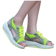 thumbnail image 4 of Sandales à Plateforme pour Femmes Mode Sandales à Bout Ouvert Bride Cheville Chaussures Compensées Décontractées d'Été, 4 of 5