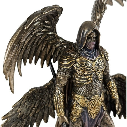 10 1/2" Azrael Archangel of Death Statue Bronzed Finish Statue